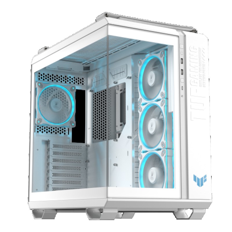 ASUS TUF GAMING GT502 Horizon TG ARGB White Midi Tower Blanco