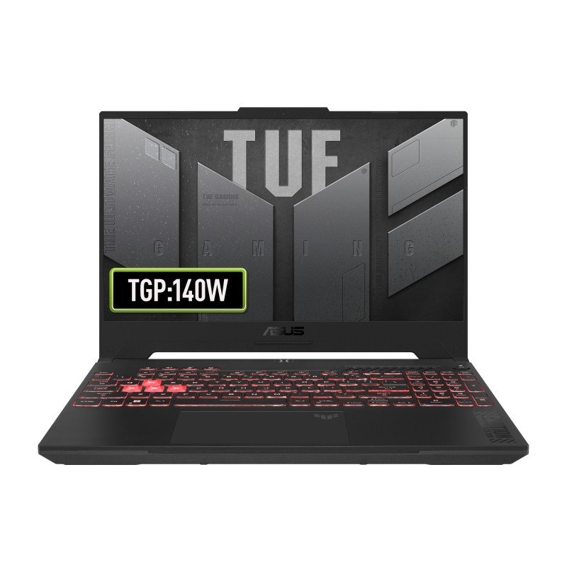 ASUS TUF Gaming A15 TUF507XI-LP054 - Ordenador Portátil Gaming de 15.6" Full HD 144Hz (AMD Ryzen 9 7940HS, 32GB RAM, 512GB SSD, NVIDIA RTX 4070 8GB,