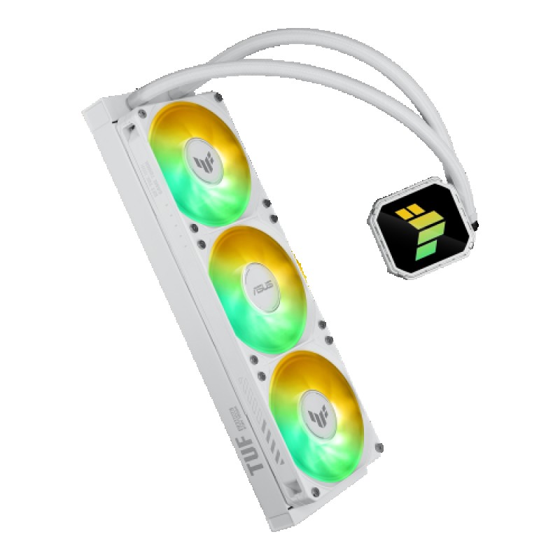 ASUS TUF Gaming LC III 360 ARGB White Edition -Sistema de refrigeración líquida todo en uno 12 cm Blanco