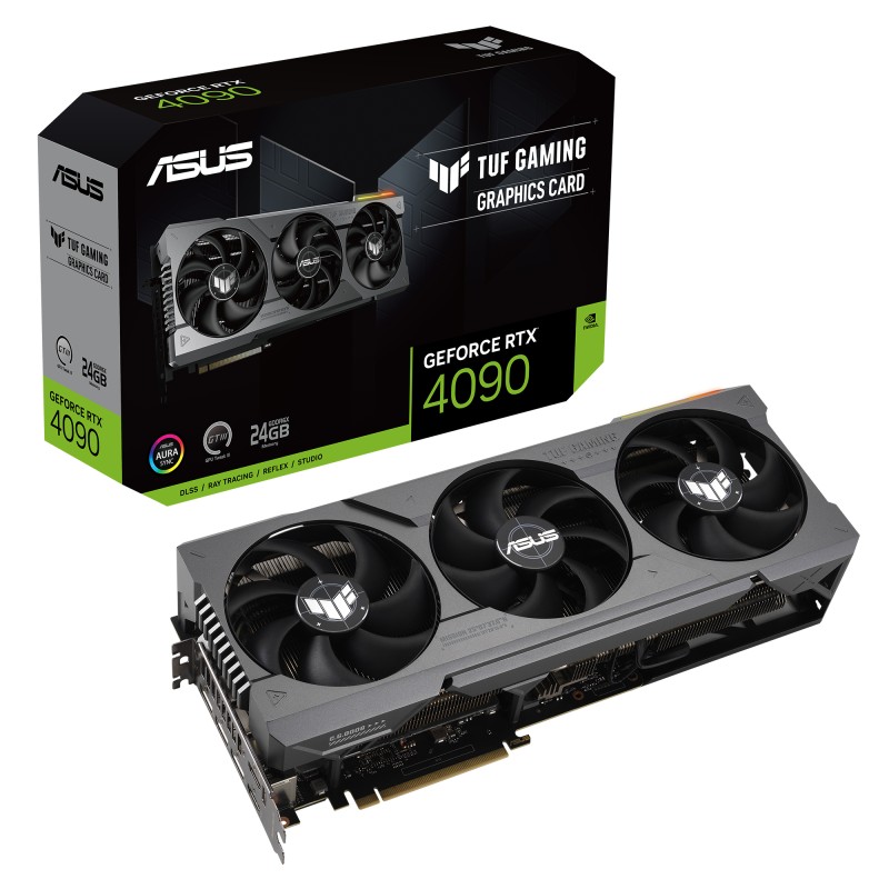 ASUS TUF Gaming TUF-RTX4090-24G-GAMING NVIDIA GeForce RTX 4090 24GB GDDR6X