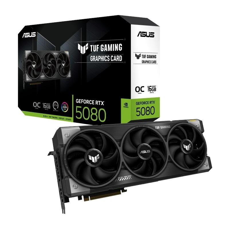 ASUS TUF Gaming TUF-RTX5080-O16G-GAMING NVIDIA GeForce RTX 5080 16GB GDDR7