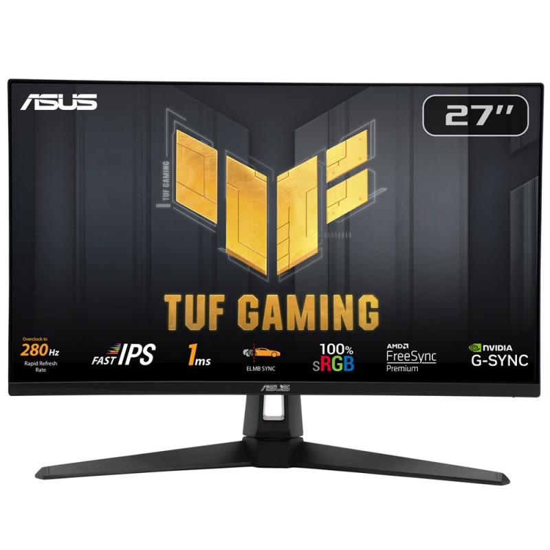 ASUS TUF Gaming VG279QM1A pantalla para PC 68,6 cm (27") 1920 x 1080 Pixeles Full HD LCD Negro