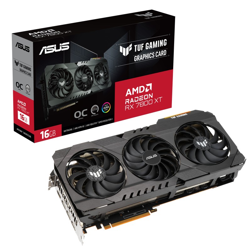 ASUS TUF-RX7800XT-O16G-OG-GAMING AMD Radeon RX 7800 XT 16GB GDDR6