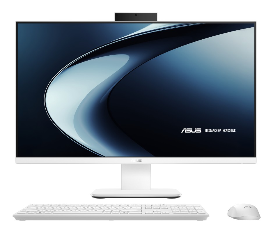 ASUS V400 AiO V470VAK-WPE240W - Sobremesa todo en uno 27" Full HD (Intel Core 5 210H, 16GB RAM, 512GB SSD, Graphics, Windows 11 Home) Blanco - Teclado