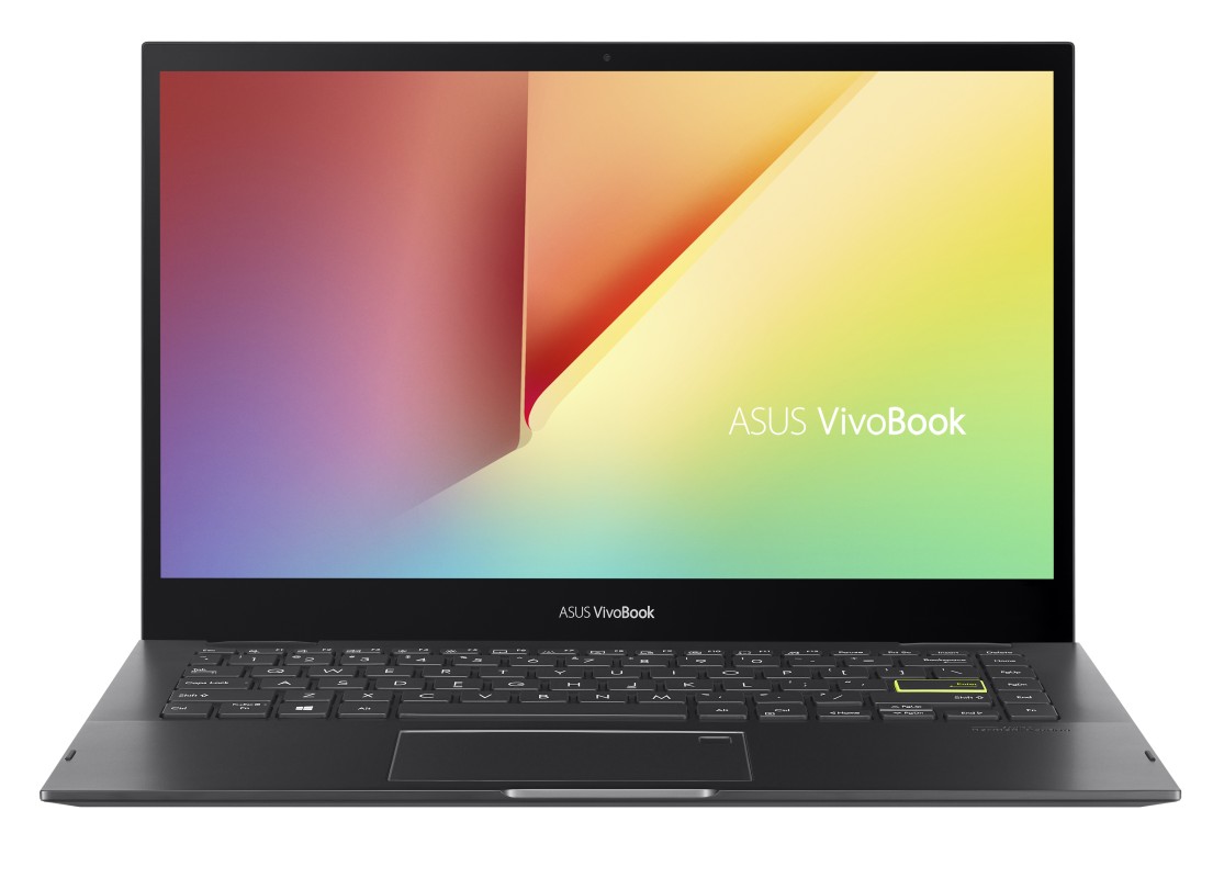 ASUS VivoBook Flip 14 TP470EA-EC194T - Portátil 14" Full HD (Core i7-1165G7, 16GB RAM, 512GB SSD, Iris Xe Graphics, Windows 10 Home) Negro Indie - Te