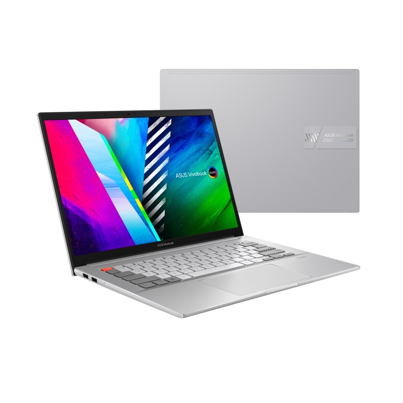 ASUS VivoBook Pro 14X OLED N7400PC-KM012T - Portátil 14" WQXGA+ (Core i7-11370H, 16GB RAM, 512GB SSD, GeForce RTX 3050 4GB, Windows 10 Home) Plata fr