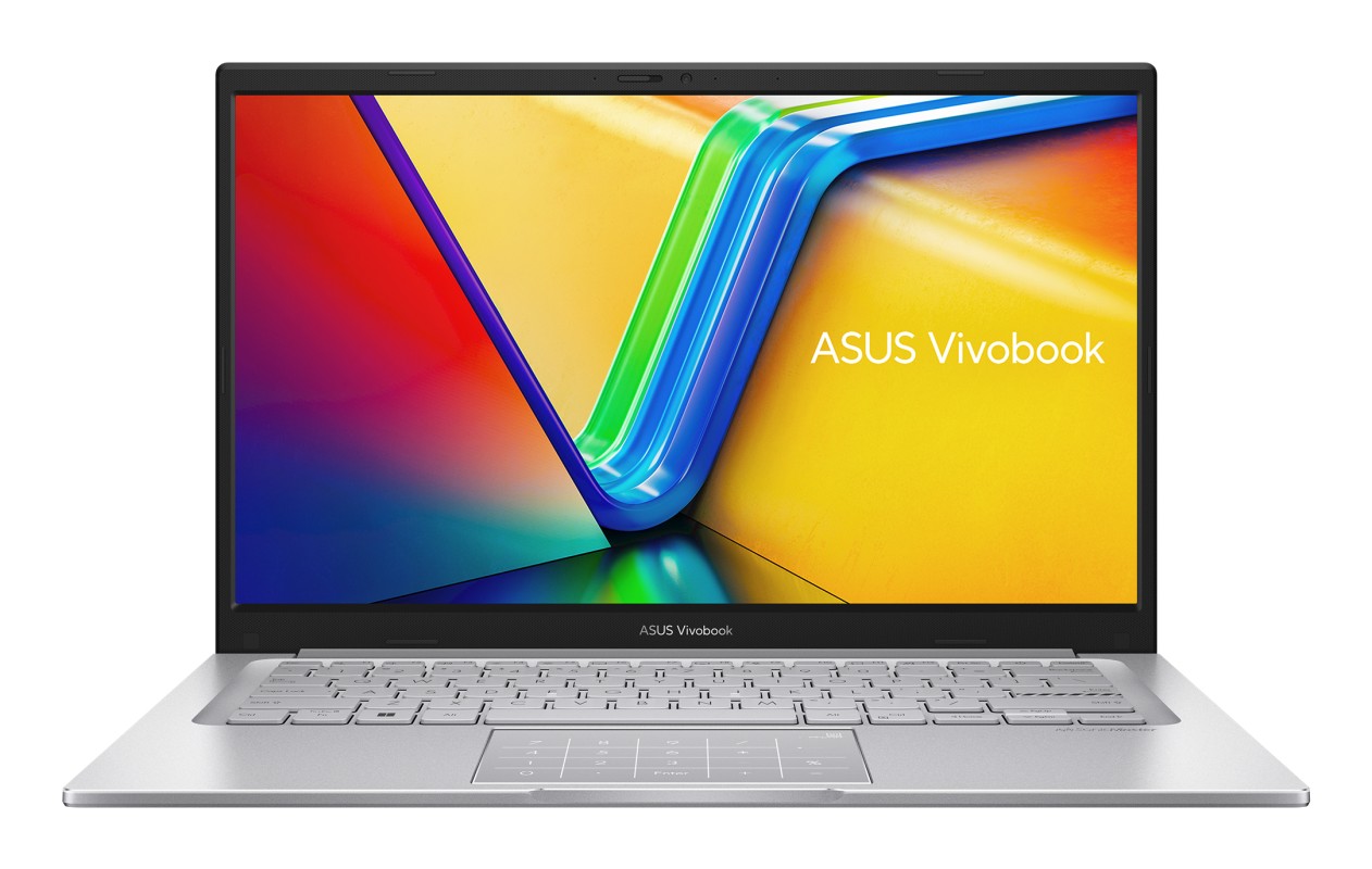 ASUS Vivobook 14 F1404VA-NK799W - Ordenador Portátil " Full HD (Intel Core i7-1355U, 16GB RAM, 512GB SSD, Iris Xe Graphics, Windows 11 Home) Plata Fr
