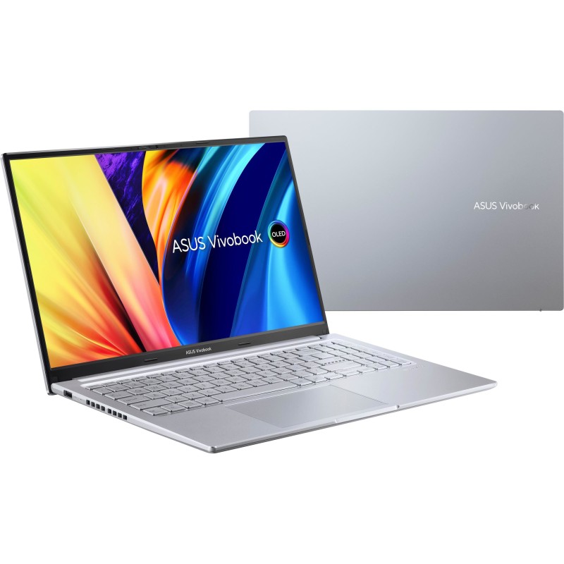 ASUS Vivobook 15X OLED OLED F1503ZA-MA188W - Portátil 15.6" 120Hz (Core i7-12700H, 16GB RAM, 512GB SSD, Iris Xe Graphics, Windows 11 Home) Plata Tran