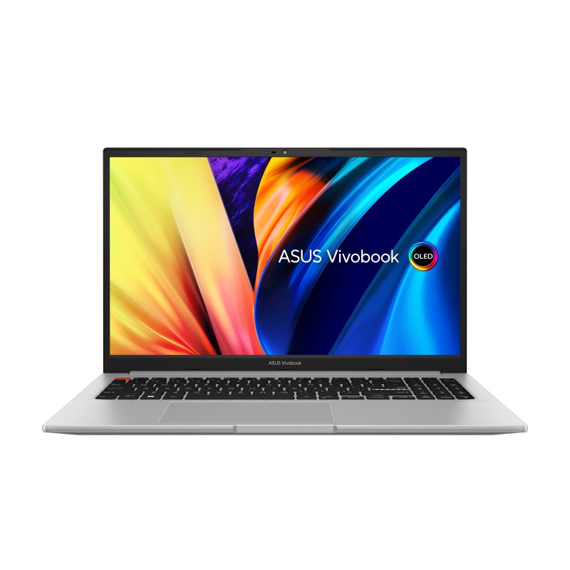 ASUS Vivobook S15 OLED OLED M3502QA-MA103W - Portátil 15.6" 120Hz (Ryzen 7 5800H, 16GB RAM, 512GB SSD, Radeon Graphics, Windows 11 Home) Gris Neutro