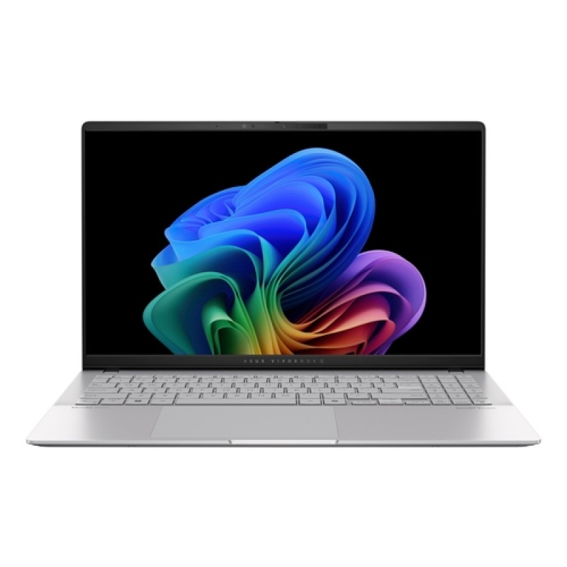 ASUS Vivobook S15 OLED S5507QA-MA124W Copilot+ PC - Ordenador Portátil 15.6" 3K 120Hz (Qualcomm Snapdragon X (X1-P42-100), 16GB RAM, 512GB SSD, Adren
