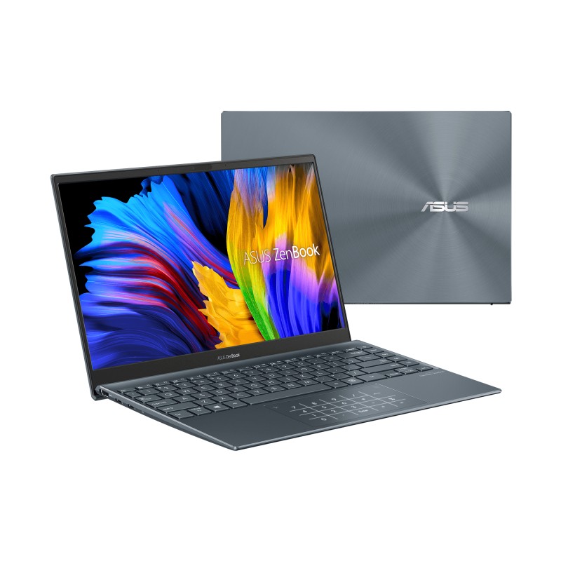 ASUS ZenBook 13 BX325JA-EG081R Portátil 33,8 cm (13.3") Full HD Intel Core i7 16GB LPDDR4x-SDRAM 512GB SSD Wi-Fi 6 (802.11ax) Windows 10 Pro Gris
