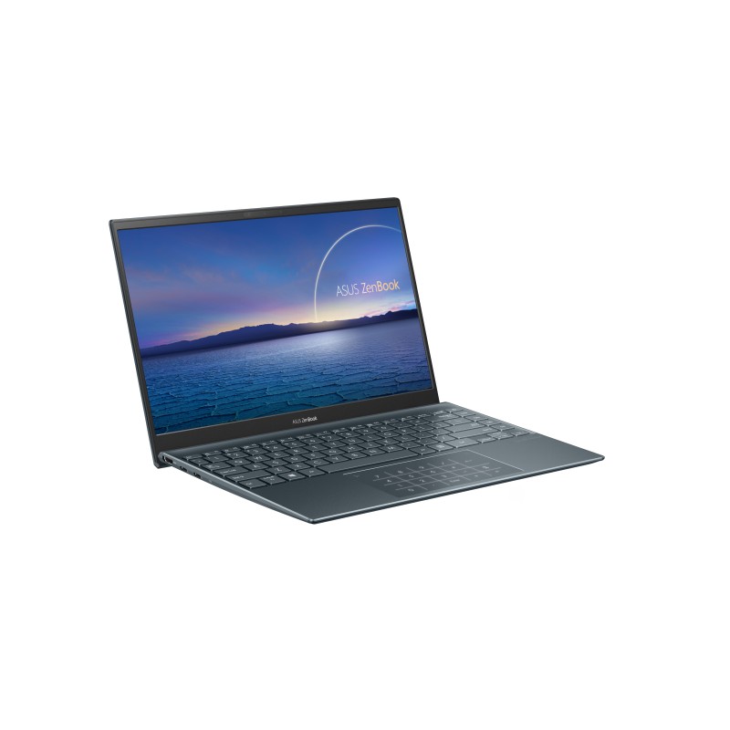 ASUS ZenBook 14 UX425EA-KI358 - Portátil " Full HD (Core i7-1165G7, 16GB RAM, 512GB SSD, Iris Xe Graphics, Sin Sistema Operativo) Gris Pino - Teclado