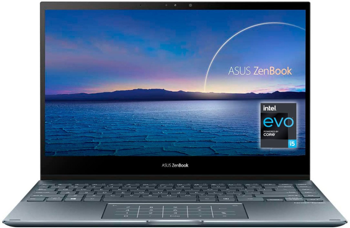 ASUS ZenBook Flip 13 UX363EA-EM087T - Portátil 13.3" Full HD (Core i5-1135G7, Intel® Evo™, 8GB RAM, 512GB SSD, Iris Xe Graphics, Windows 10 Home)