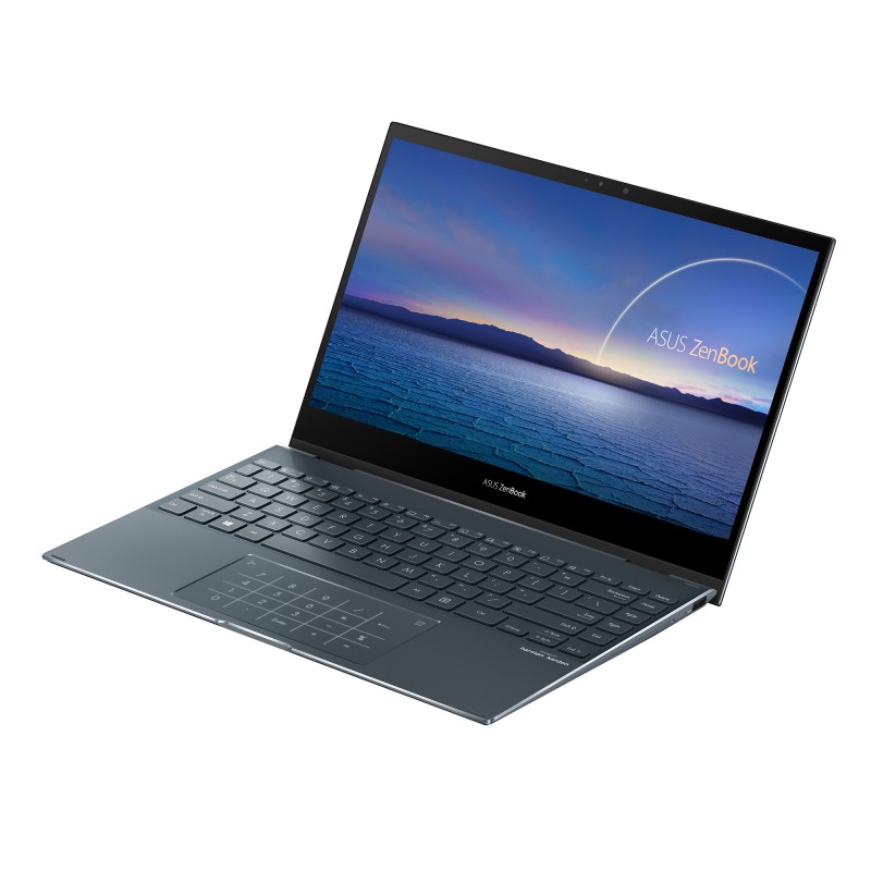 ASUS ZenBook Flip 13 UX363JA-EM189T - Portátil 13.3" Full HD (Core i5-1035G4, 16GB RAM, 512GB SSD, Iris Plus Graphics, Windows 10 Home) Gris Pino - T