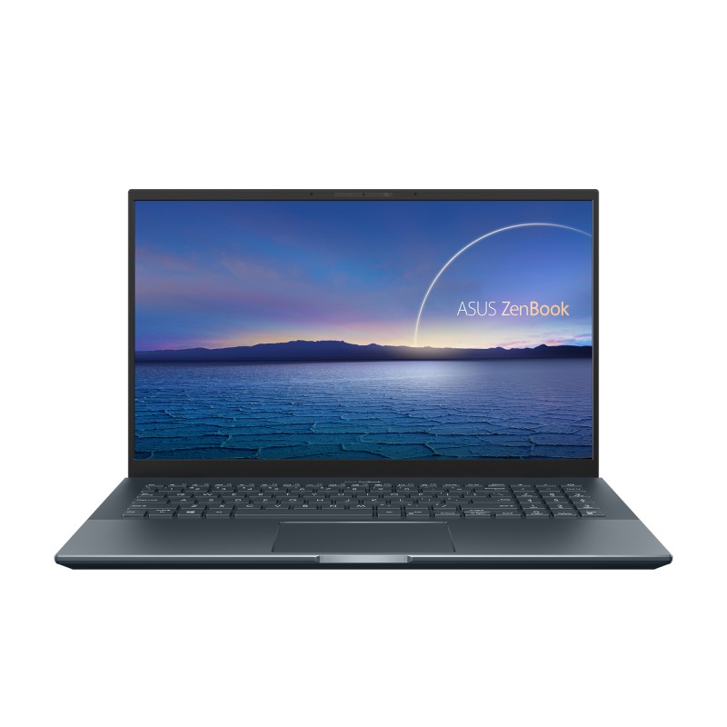 ASUS ZenBook UX535LH-KJ188T - Portátil 15.6" Full HD (Core i7-10870H, 16GB RAM, 1TB HDD, 512GB SSD, GeForce GTX 1650 4GB, Windows 10 Home) Gris Pino