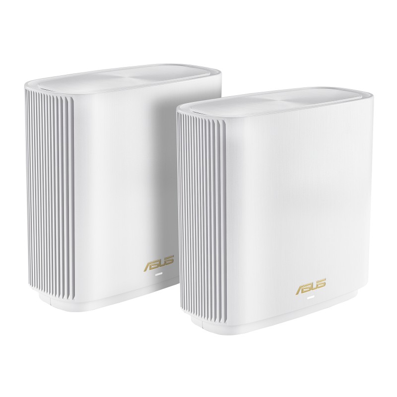 ASUS ZenWiFi AX (XT9) AX7800 2er Set Weiß Tribanda (2,4 GHz/5 GHz/5 GHz) Wi-Fi 6 (802.11ax) Blanco 4 Interno