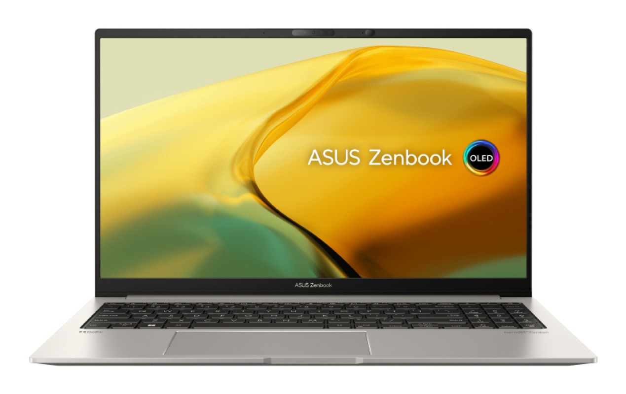 ASUS Zenbook 15 OLED UM3504DA-MA286W - Ordenador Portátil 15.6" 2.8K 120Hz (AMD Ryzen 7 7735U, 16GB RAM, 512GB SSD, Radeon 680M, Windows 11 Home) Gri