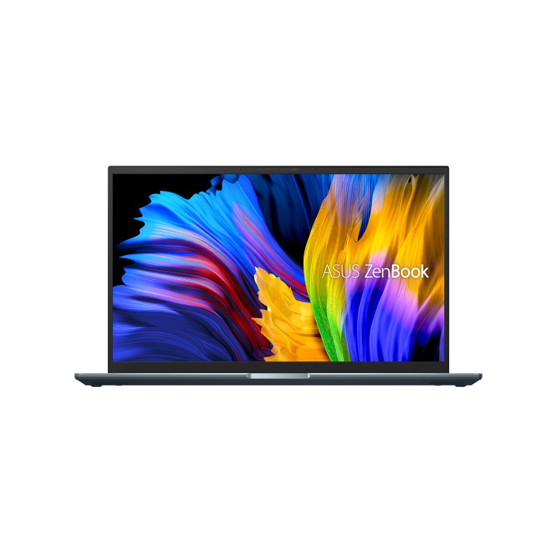 ASUS Zenbook Pro 15 UM535QE-KJ256T - Portátil 15.6" Full HD (Ryzen 9 5900HX, 16GB RAM, 1TB SSD, GeForce RTX 3050 Ti 4GB, Windows 10 Home) Gris Pino -
