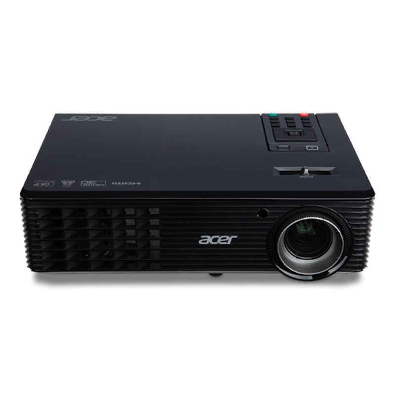 Acer P1360WBTi videoproyector Proyector de alcance estándar 4000 lúmenes ANSI DLP WXGA (1280x800) Negro