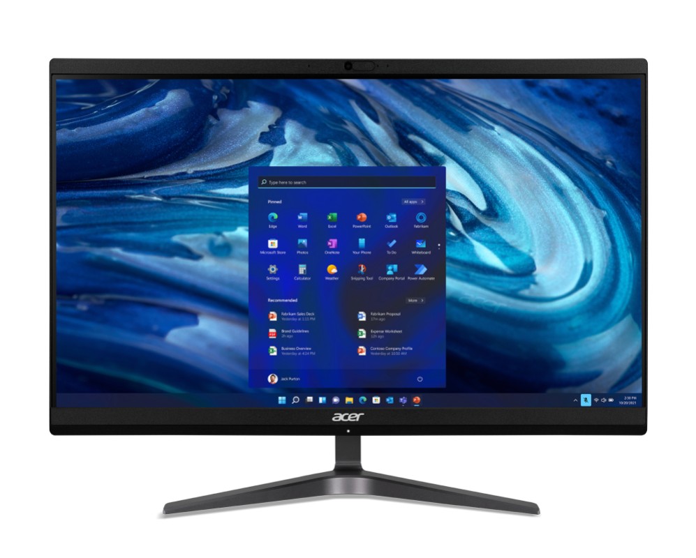 Acer Veriton Z2594G Intel® Core™ i5 60,5 cm (23.8") 1920 x 1080 Pixeles 8GB DDR4-SDRAM 512GB SSD PC todo en uno Windows 11 Pro Wi-Fi 6 (802.11ax)