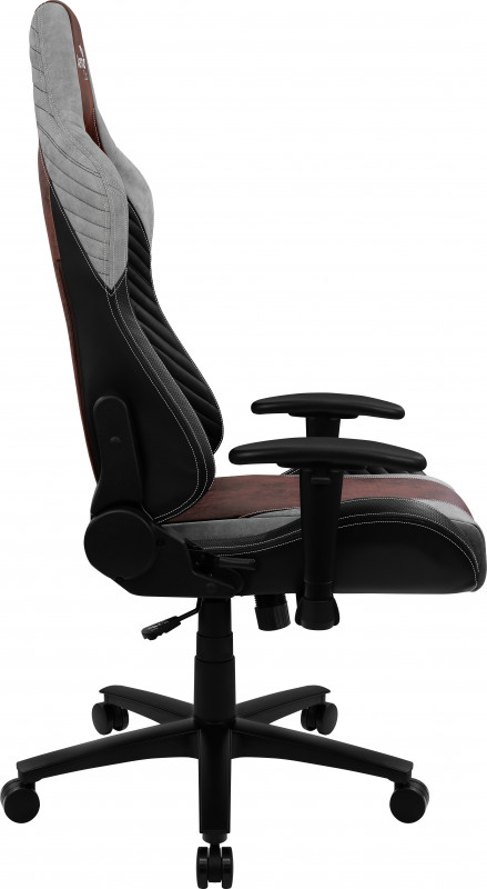 Aerocool BARON AeroSuede Silla para videojuegos universal Gris, Rojo