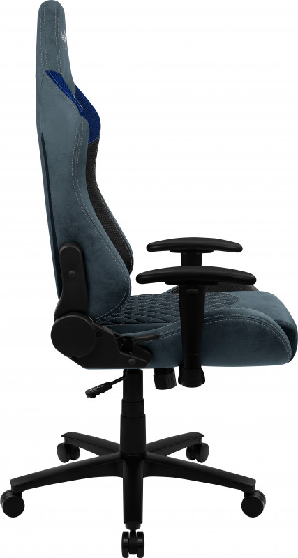 Aerocool DUKE AeroSuede Silla para videojuegos universal Negro, Azul