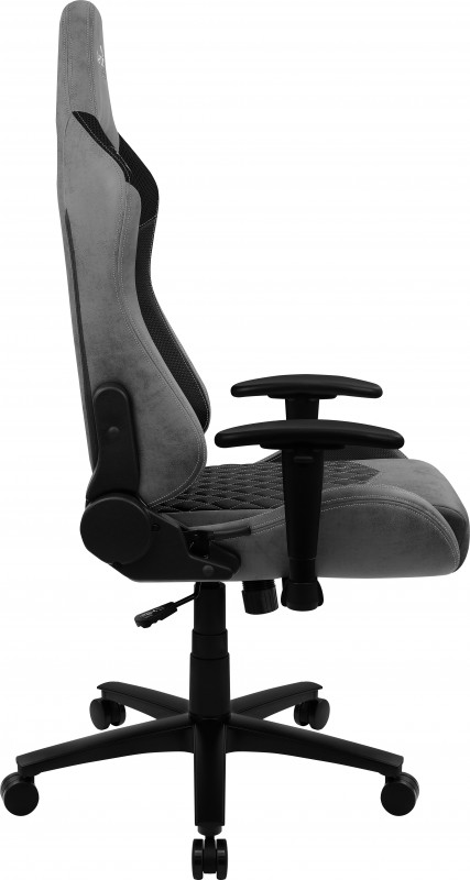 Aerocool DUKE AeroSuede Silla para videojuegos universal Negro, Gris