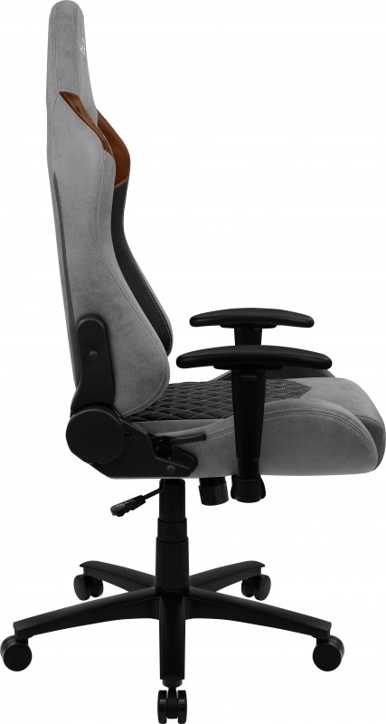 Aerocool DUKE AeroSuede Silla para videojuegos universal Negro, Marrón, Gris