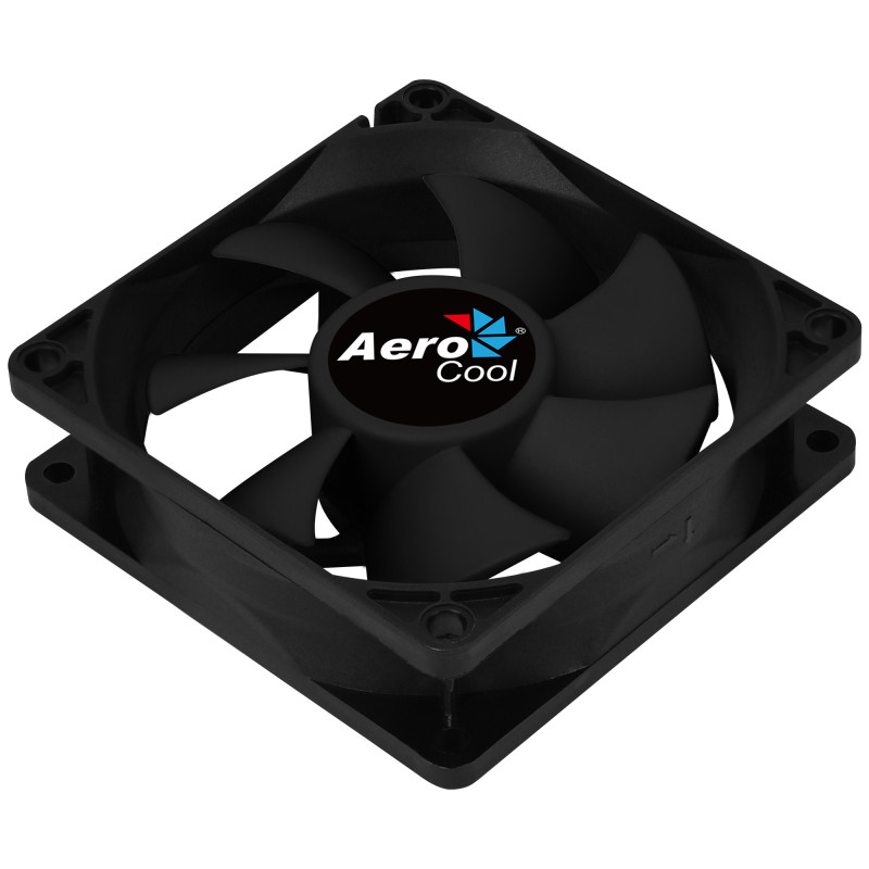 Aerocool Force 8 Carcasa del ordenador Enfriador 8 cm Negro