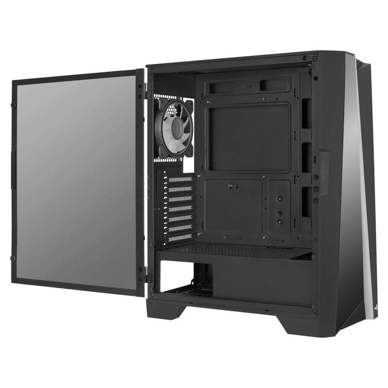 Aerocool MIRAGEBK Carcasa de Ordenador Ventilador ARGB 12cm