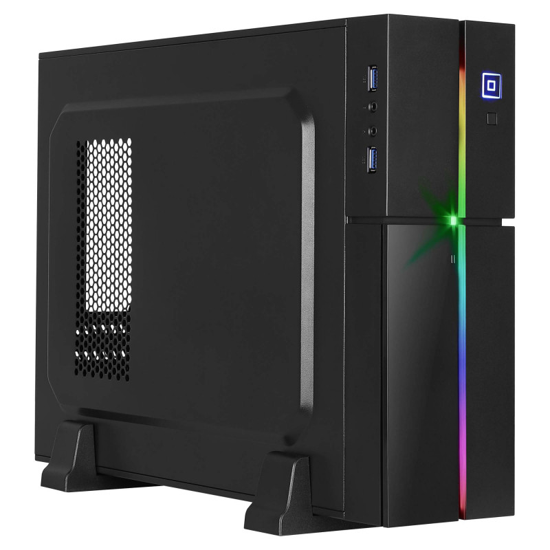 Aerocool Playa Slim Perfil bajo (Slimline) Negro