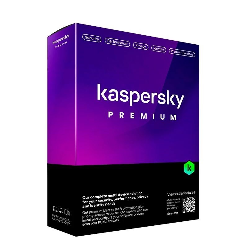 Antivirus KASPERSKY Premium KL1047S5EFS-MSBES - 5 Dispositivos - 1 Año