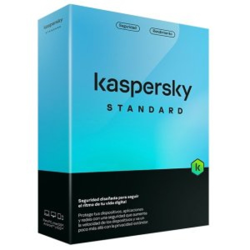 Antivirus kaspersky standard 1 dispositivo 1 aÑo venta con pc formato tarjeta