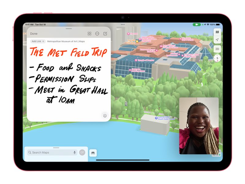 Apple 10.9-inch iPad Wi-Fi + Cellular - 10ª generación - tableta - 256GB - 10.9" - 3G, 4G, 5G