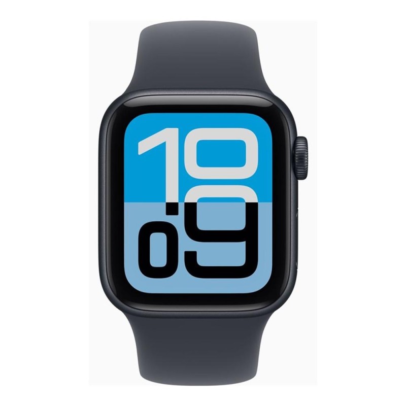 Apple Watch SE3/ GPS/ 40mm/ Caja de Aluminio Medianoche/ Correa Deportiva Negra M/L