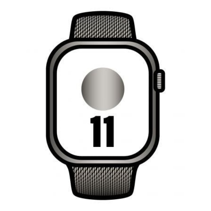 Apple Watch Series 11/ GPS/ Cellular/ 42mm/ Titanio Natural/ Correa Natural Milanese Loop