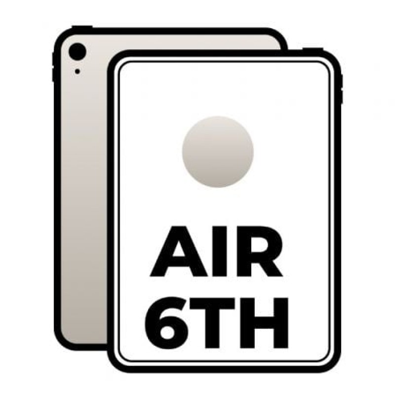 Apple iPad Air 11" M2 Wi-Fi 256GB - Starlight