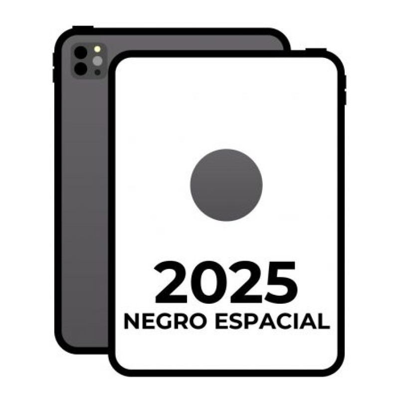 Apple ipad pro 13' 2025 7th wifi m5 1tb negro espacial vidrio nanotexturizado