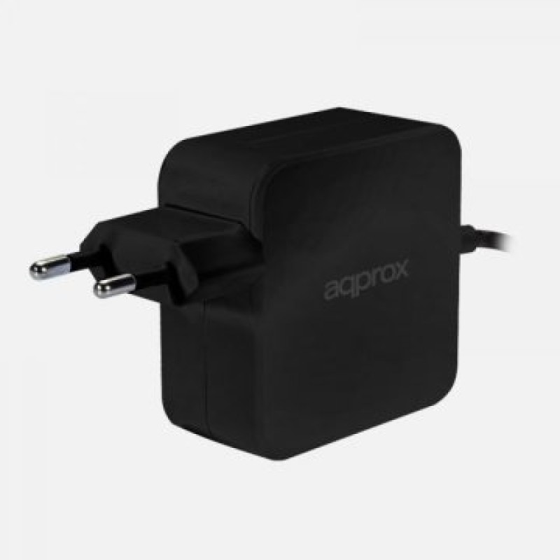Approx APPA90C cargador de dispositivo móvil Netbook, Portátil, Smartphone, Tableta Negro Corriente alterna Interior