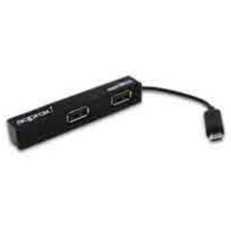 Approx APPHM4B hub de interfaz 480 Mbit/s Negro
