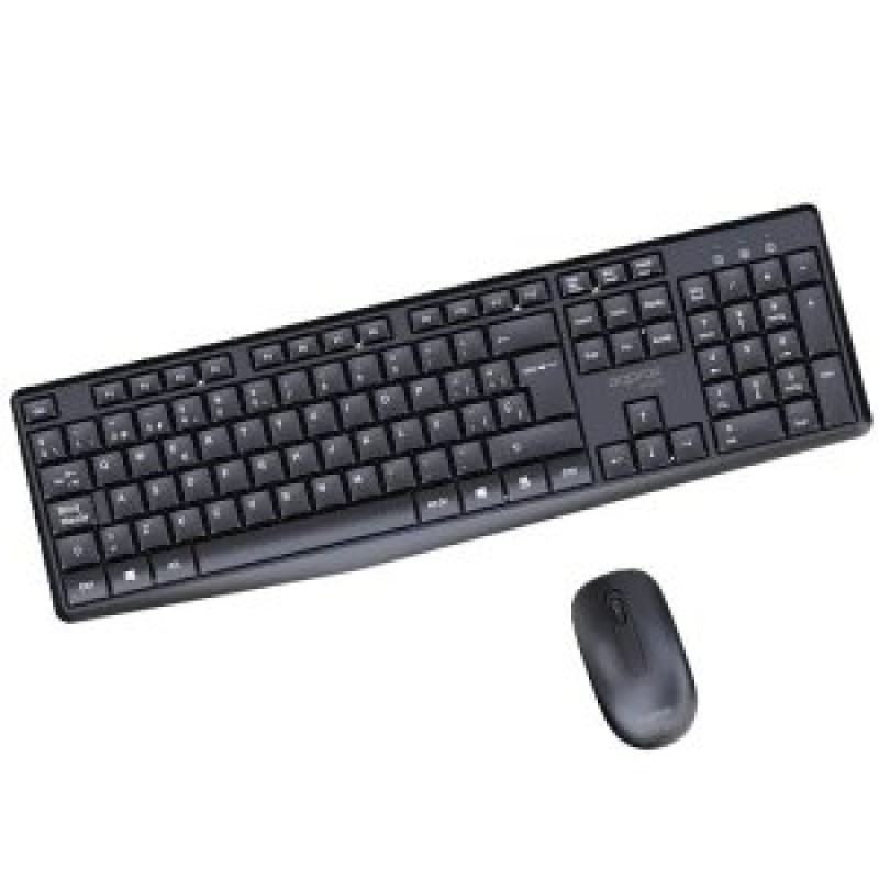 Approx APPMX420B teclado Ratón incluido Hogar / Oficina RF inalámbrico QWERTY Español Negro