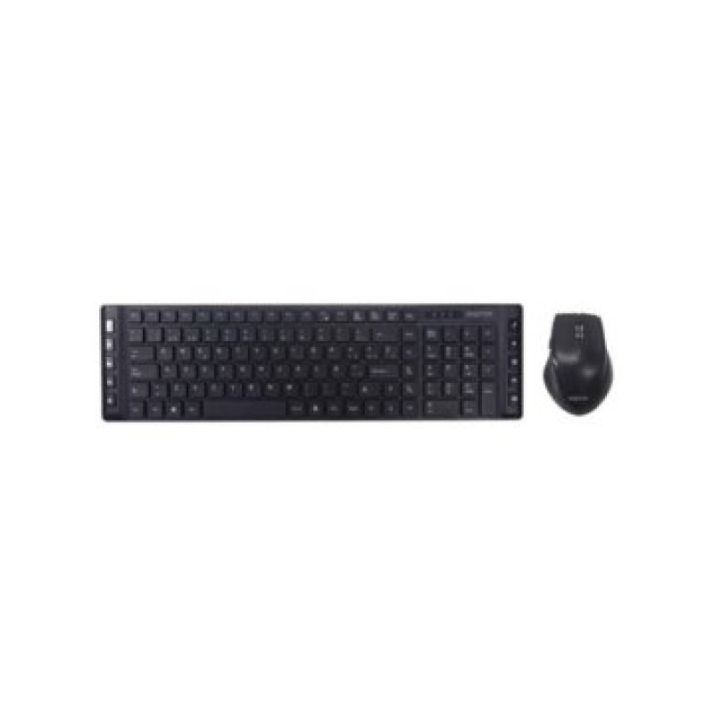Approx APPMX430 teclado Ratón incluido Oficina RF inalámbrico QWERTY Español Negro