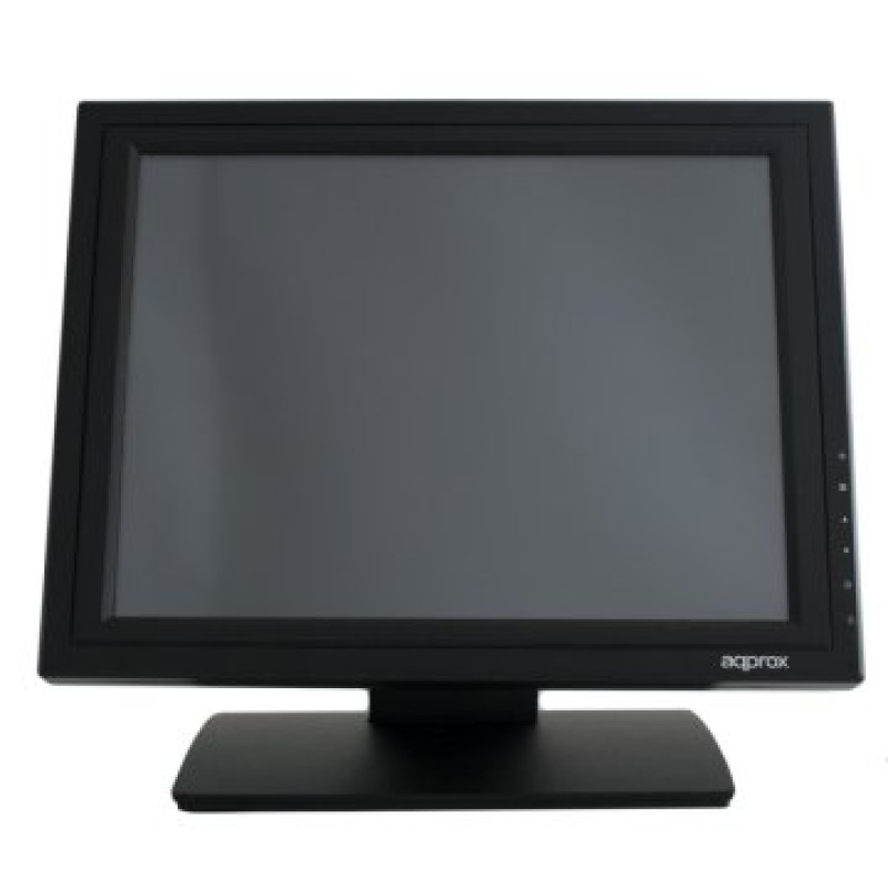 Approx monitor tÁctil appmt15w5 15' *768 300cd/m2 5ms 160º/140º grado a+ compatible vesa base estable color negro