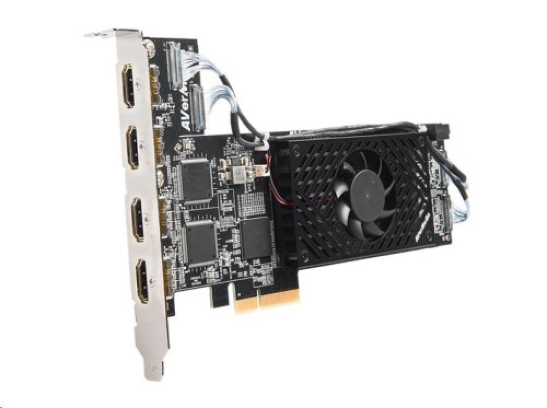 Avermedia capturadora de video prpfesional cl314h1 pci low profile (61cl314ha1ar)