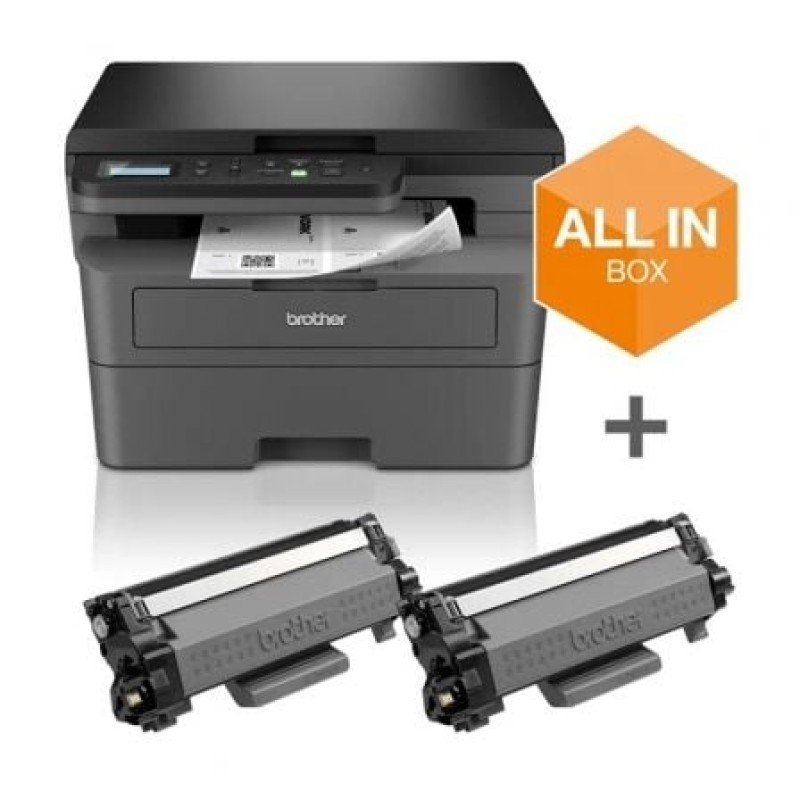 Brother DCP-L2627DWXL Impresora Multifuncion Monocromo Laser WiFi Duplex 32ppm