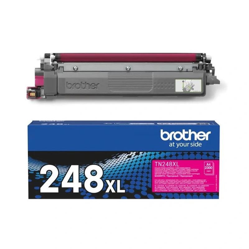 Brother TN-248XLM cartucho de tóner 1 pieza(s) Original Magenta