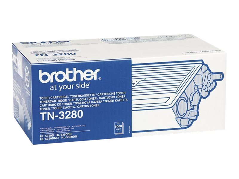Brother TN3280 - negro - original - cartucho de tóner