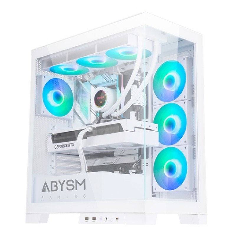 CAJA ATX ABYSM DANUBE SAVA H500 WHITE