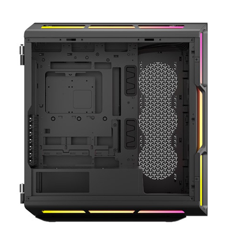 CAJA CORSAIR 5000T LX RGB TEMPERED GLASS MID-TOWER CASE BLACK CC-9011298-WW