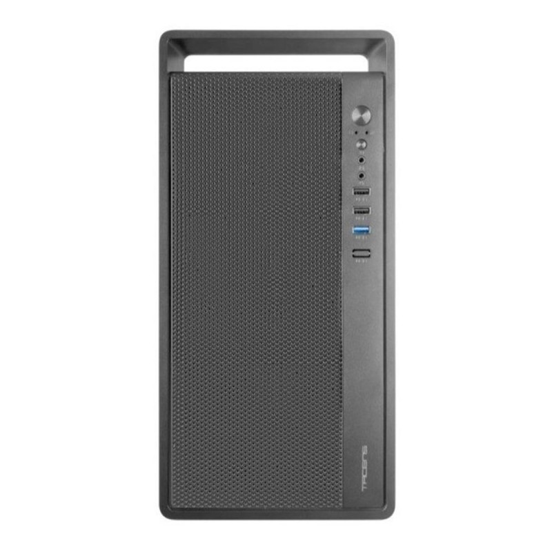 CAJA MICROATX TACENS 2FORTISII NEGRA FRONTAL MESH GPU 235mm ASA DE TRANSPORTE